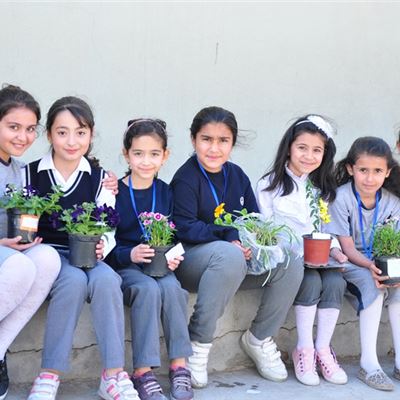 Zakho Students Participate in Planting Activity